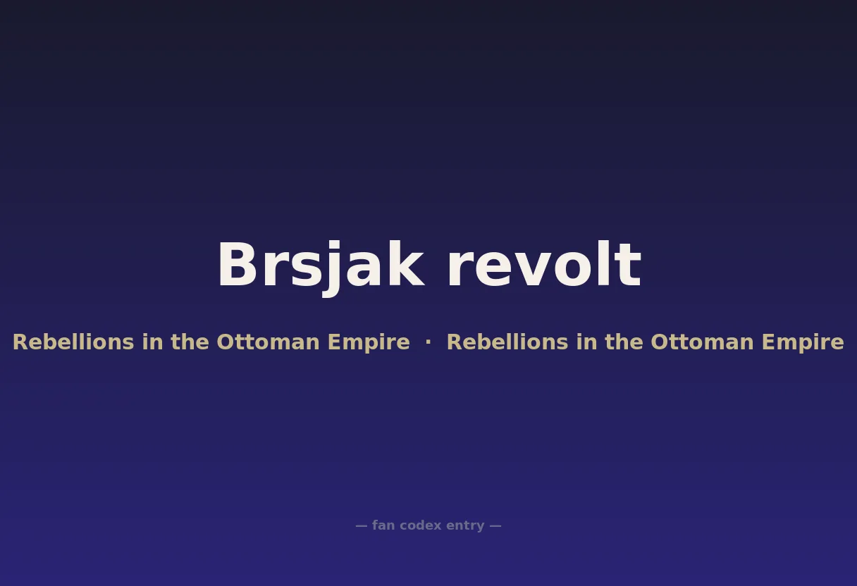 Brsjak revolt
